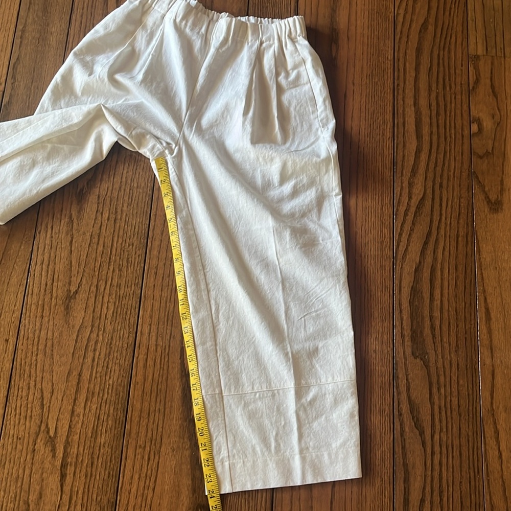 Go Lightly White Linen/ Viscose Pants, Made In USA sold - Picture 14 of 15